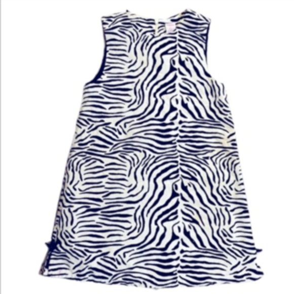 Gymboree Other - 🍃 VTG Gymboree Zebra Print Dress Girls 8